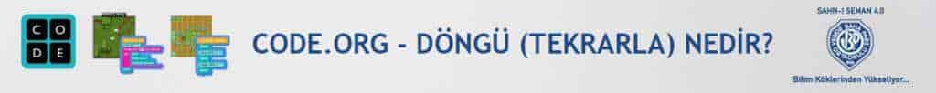 DÖNGÜLER